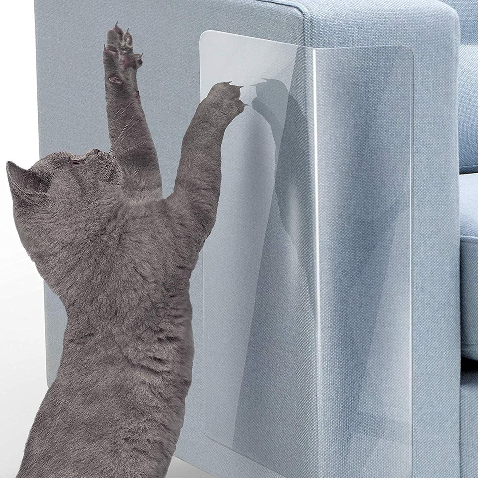 Anti Scratch Tape for Cats - Double Sided Cat Deterrent Training Tape | Furniture Protector for Couches, Carpets, Doors & Countertops | Pet & Kid Safe | Perfect for Home, Office & Travel Use