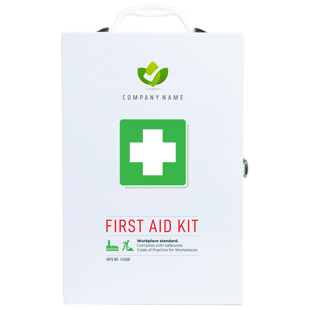 Premium Custom 6 Series Metal First Aid Kit - 16.3