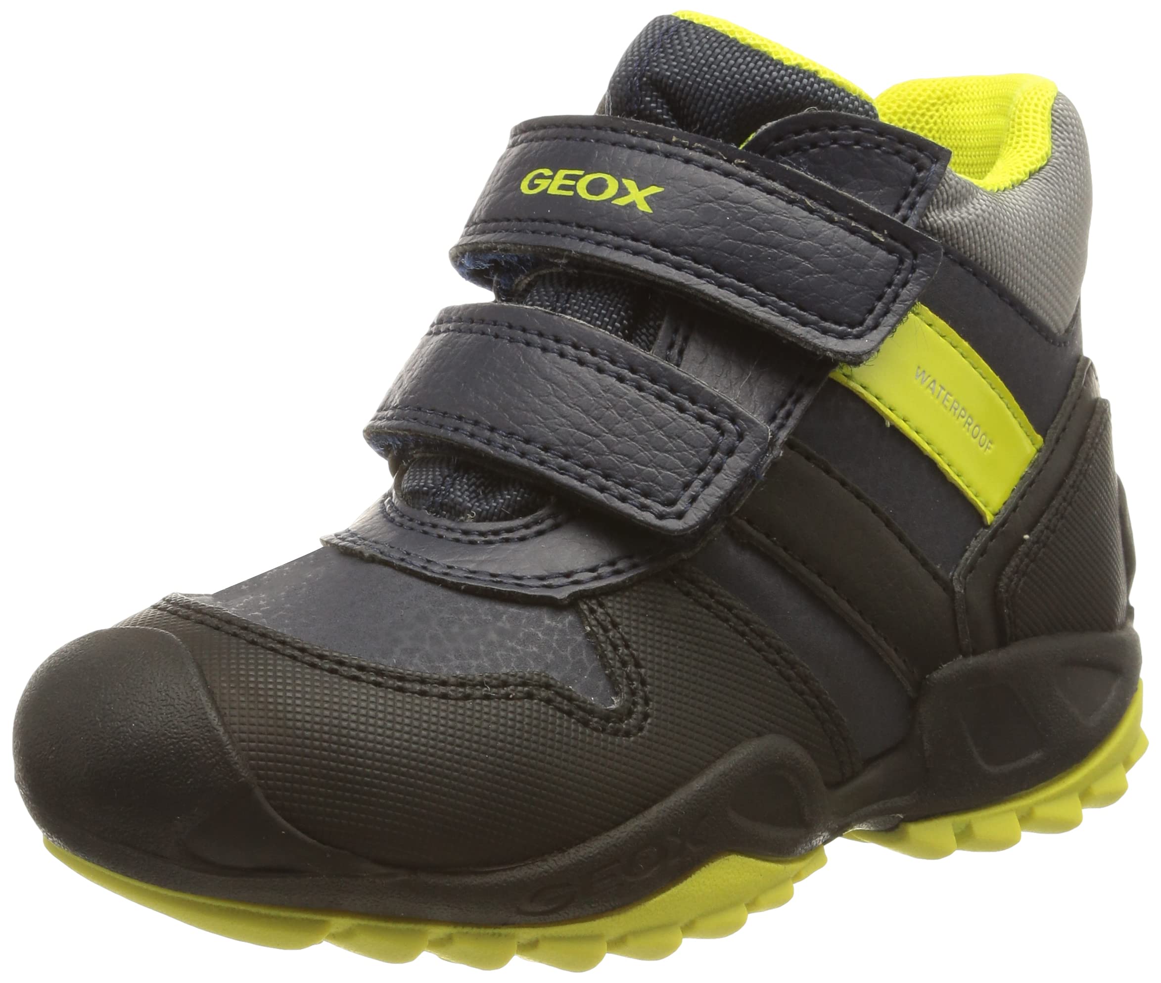 Geox NEWSAVAGEBOYWPF 1 Urban Shoes for Boys - Comfortable & Stylish Kids Sneakers for School, Play & Everyday Wear