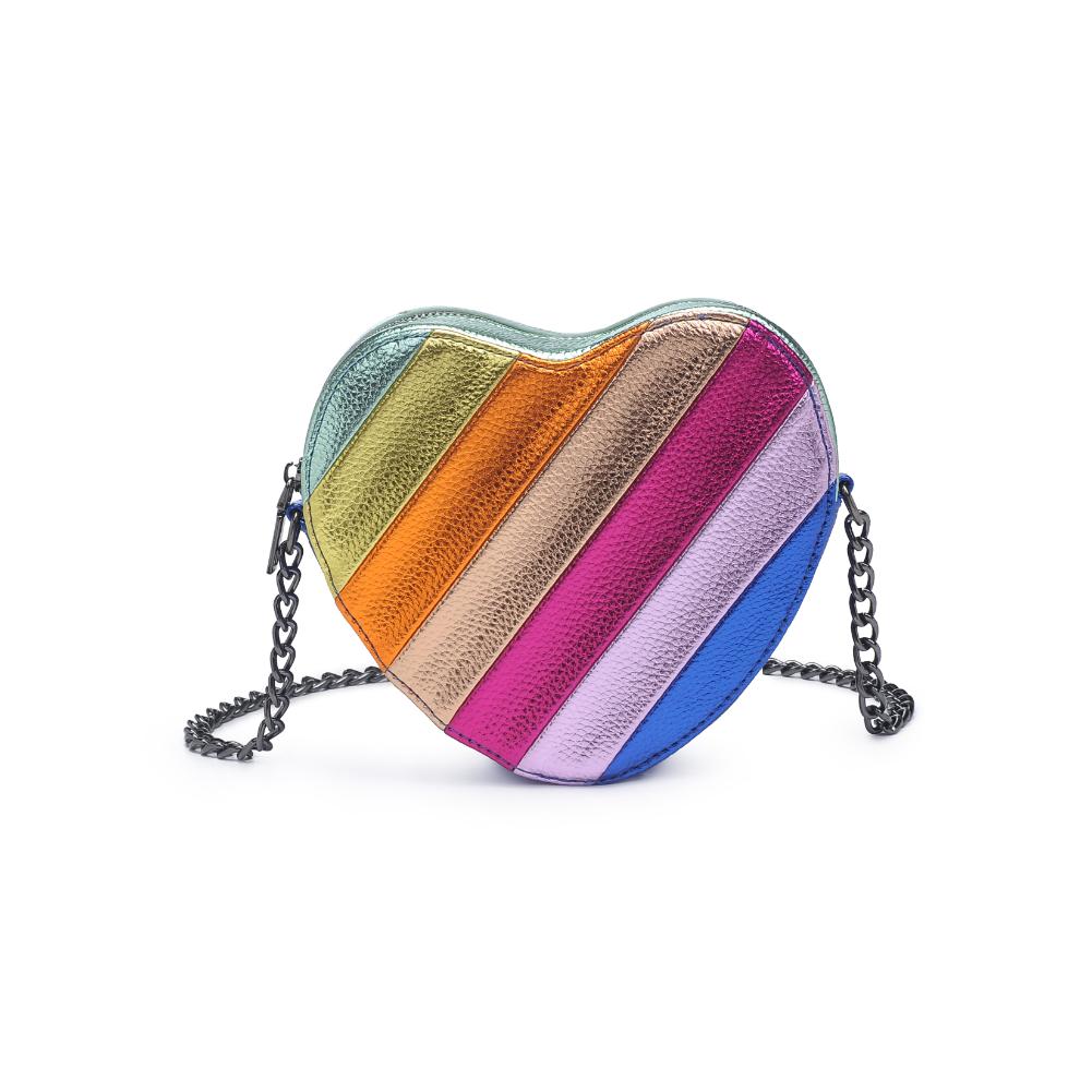 Tasha Heart Crossbody Bag for Women - Stylish Small Leather Purse with Adjustable Strap, Perfect for Date Night, Travel & Everyday Use
