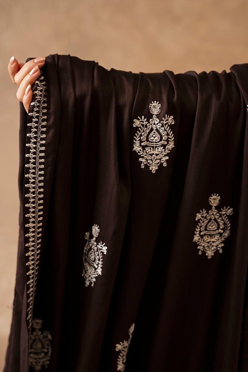 Hazel Embroidered Shawl - Elegant Floral Lace Scarf for Women, Perfect for Weddings, Parties & Evening Events