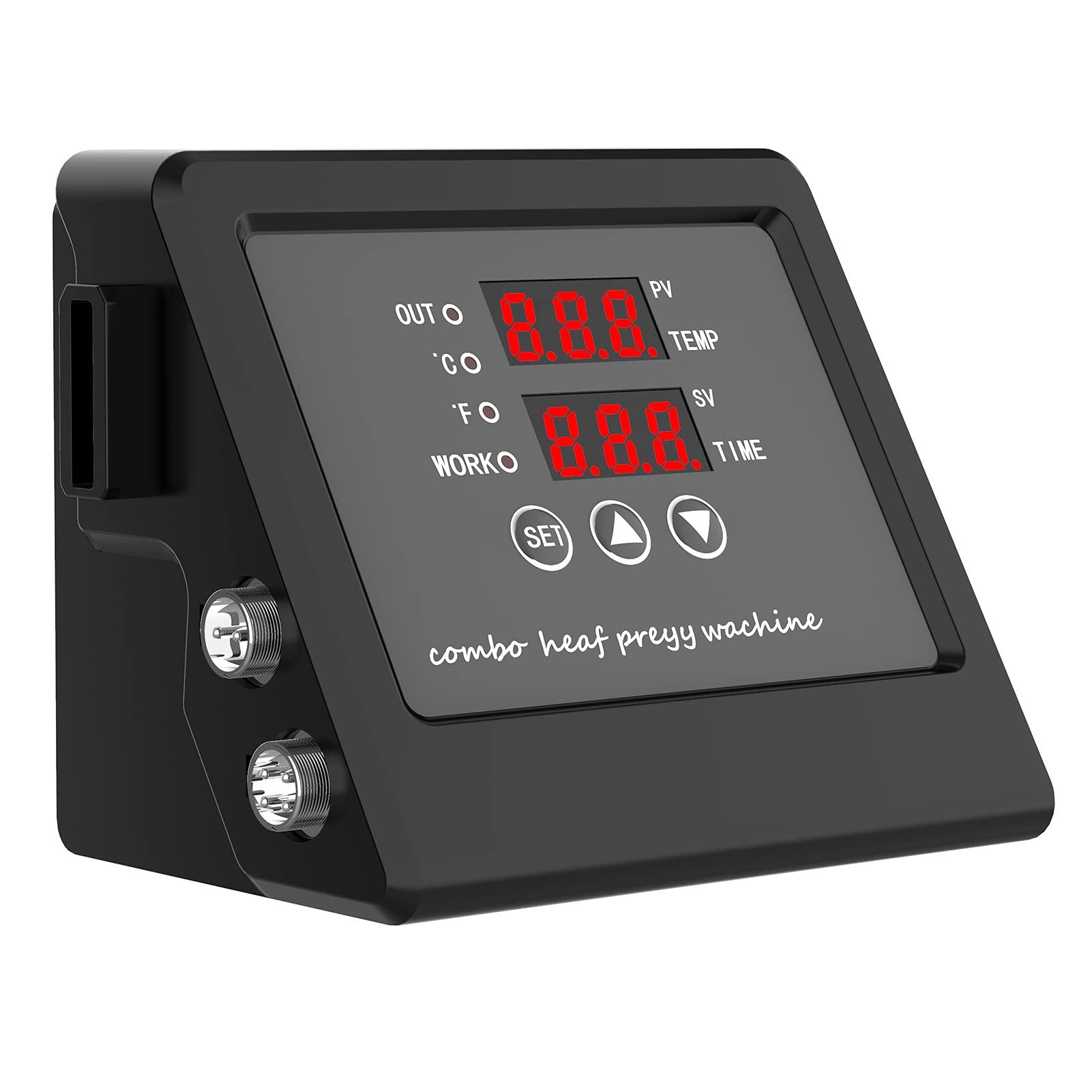 Aibesy Digital LED Heat Press Machine Control Box - Multi-Functional Swing Away Heat Transfer Sublimation Printer for T-Shirts, Plates, Caps & Mugs (220V) - Perfect for DIY Custom Apparel, Home Decor & Gift Making