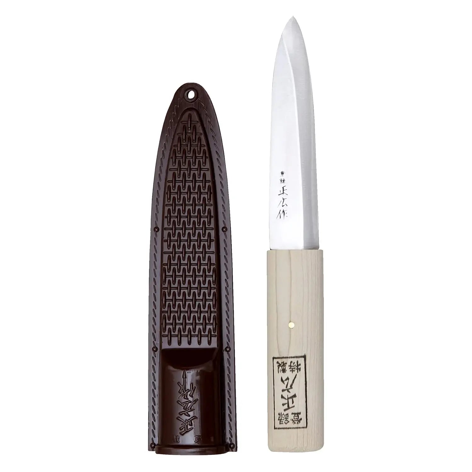 Masahiro Original Steel Makiri Knife - Japanese Sushi & Vegetable Knife - Professional Chef's Kitchen Tool for Precise Cutting & Slicing - Perfect for Sushi, Vegetables & Seafood Preparation