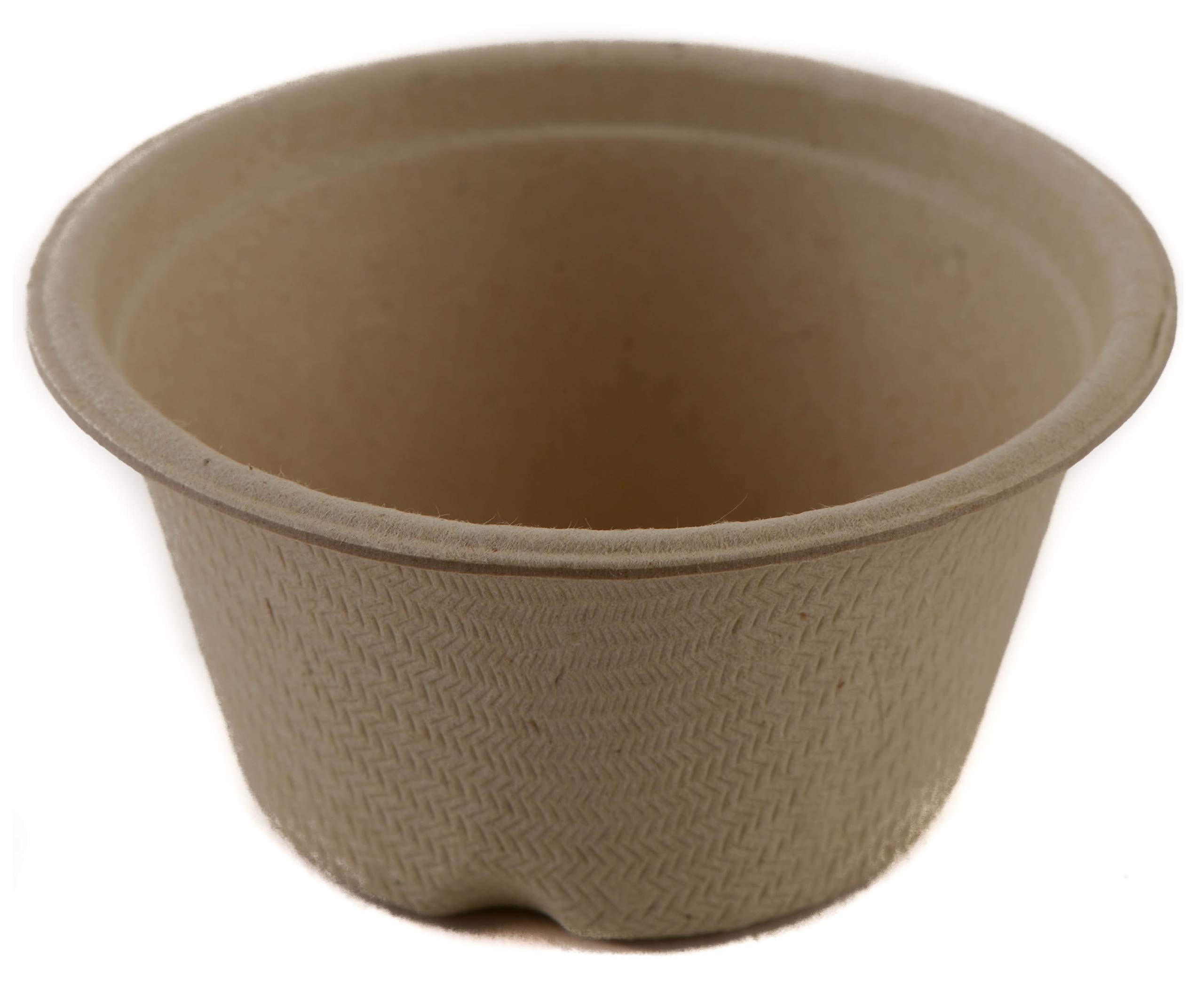 2 Oz Compostable Condiment Cups [4000 Pack] - Eco-Friendly Sugarcane Fiber Portion Cups - Biodegradable & BPA-Free for Sauces, Samples, Jello Shots, Food Storage - Perfect for Restaurants, Catering & Parties
