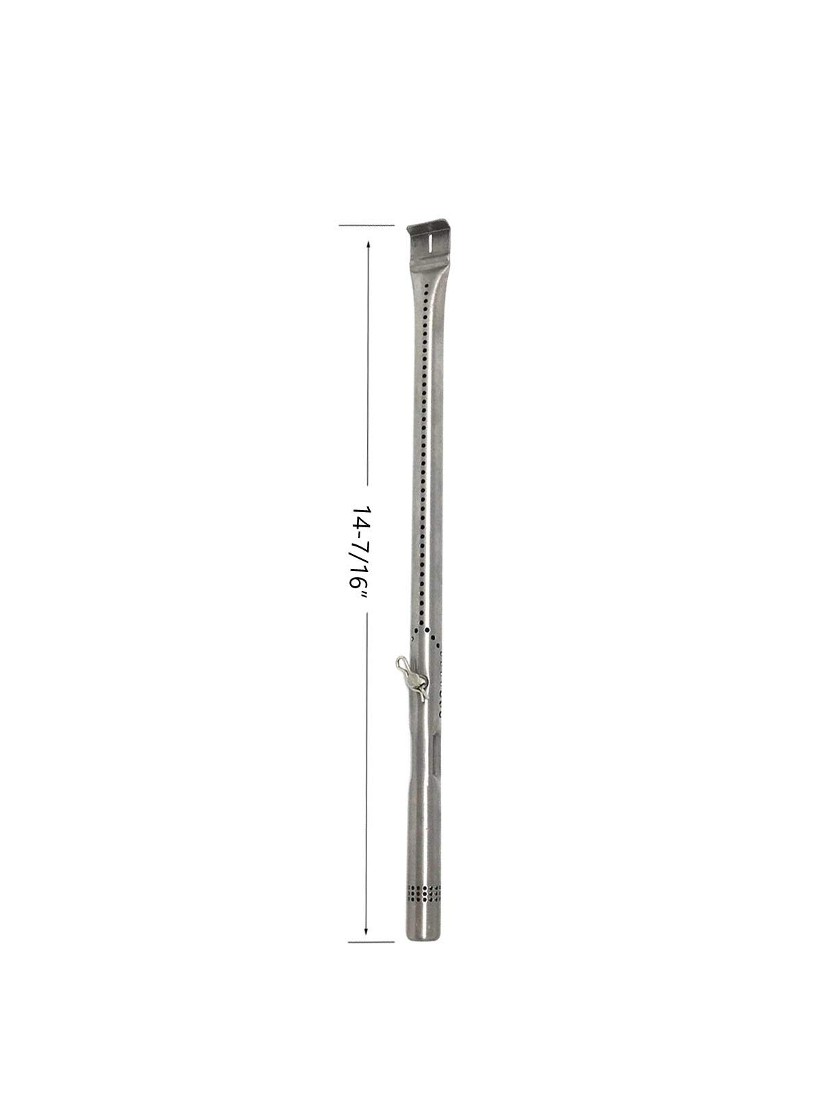 Replacement Burner for Select Lowes 463642316, 466642616, 466642015, 469432215 Gas Grill Models - Compatible with Various BBQ Grills - Perfect for Outdoor Cooking and Backyard Gatherings