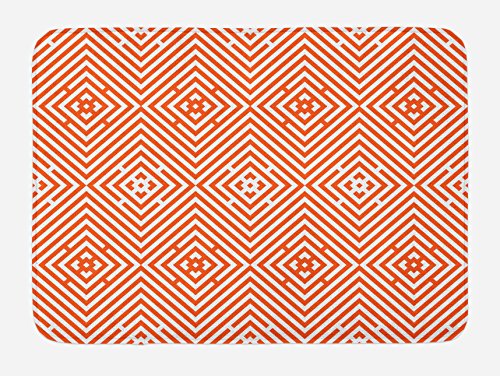 Burnt Orange and White