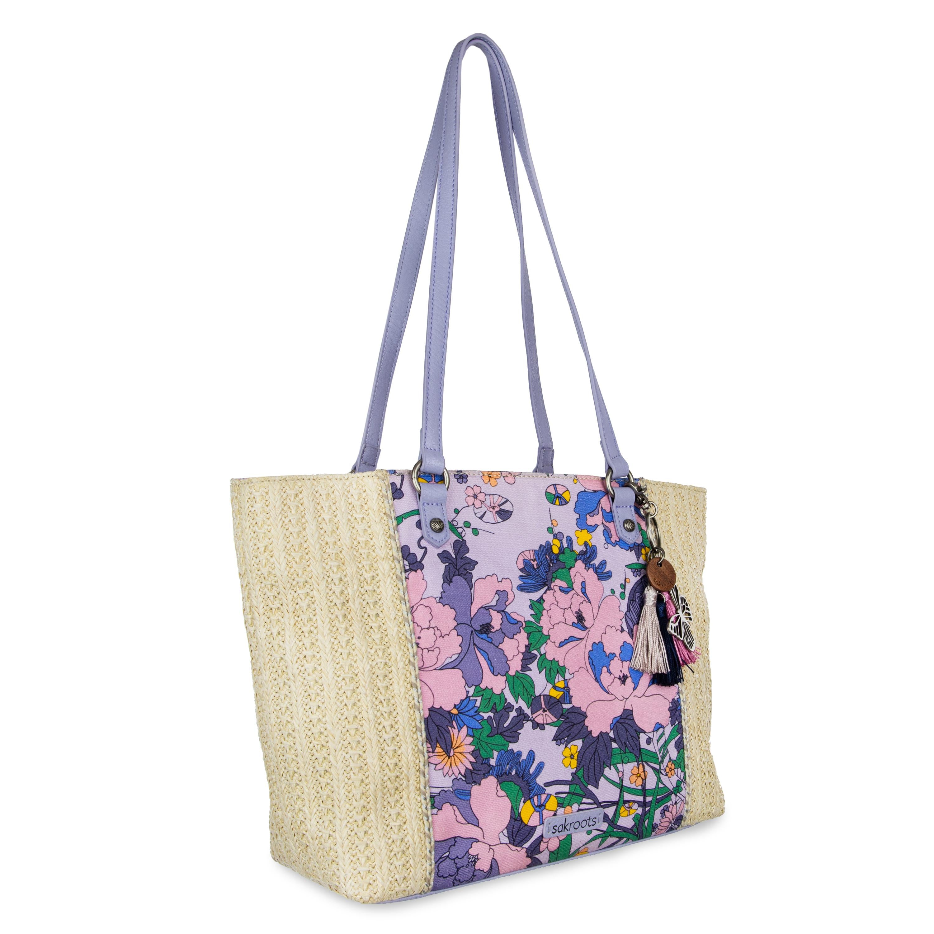 Stylish Metro Tote Bag for Women - Large Durable Canvas Shopping Tote with Long Handles - Perfect for Grocery Shopping, Beach Trips, Work & Travel