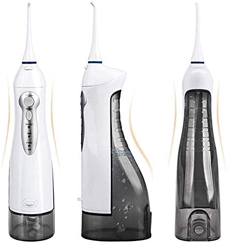 **Cordless Water Flosser for Teeth Cleaning - 3 Modes, IPX7 Waterproof, 220ML Portable Dental Flosser with USB Rechargeable - Perfect for Home & Travel Oral Care**