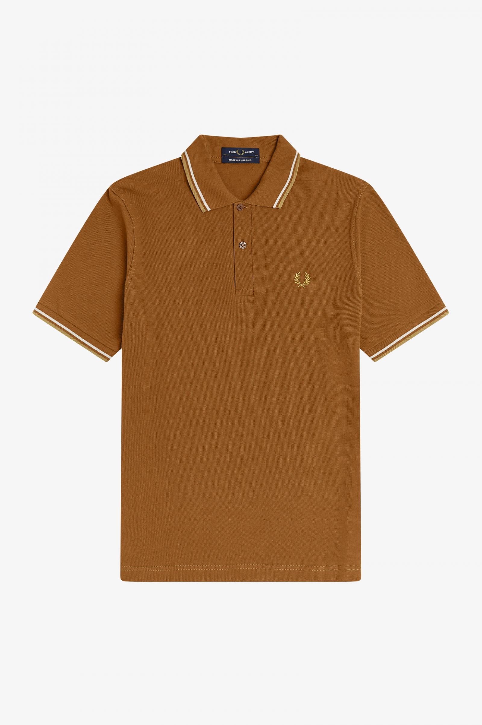Fred Perry M12 Twin Tipped Polo Shirt for Men | Classic Casual Wear for Golf, Office & Everyday Style