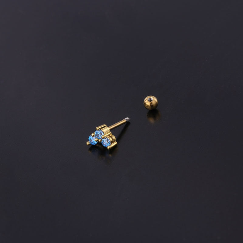 20G Cartilage Tiny Heart Stud Earrings for Women | Hypoallergenic Stainless Steel Earrings for Sensitive Ears | Perfect for Daily Wear, Gifts, and Special Occasions
