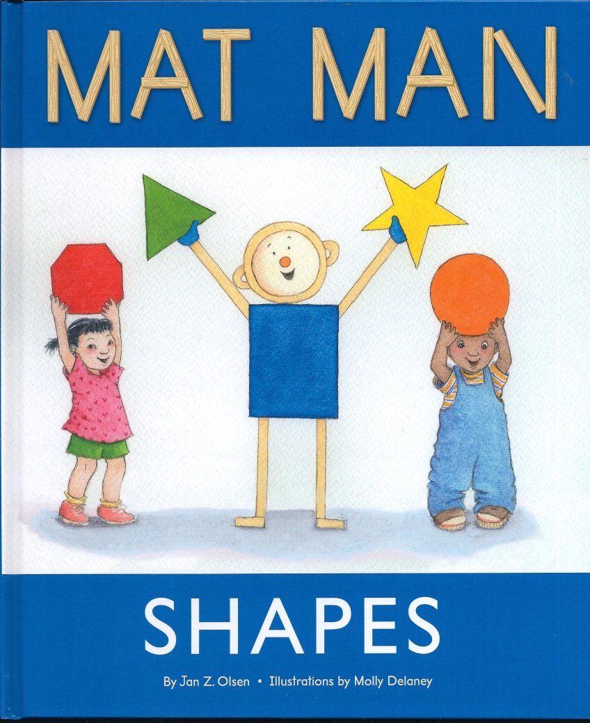 Mat Man Shapes - Educational Geometric Learning Toy for Kids | Perfect for Preschool Classroom & Home Playtime Activities