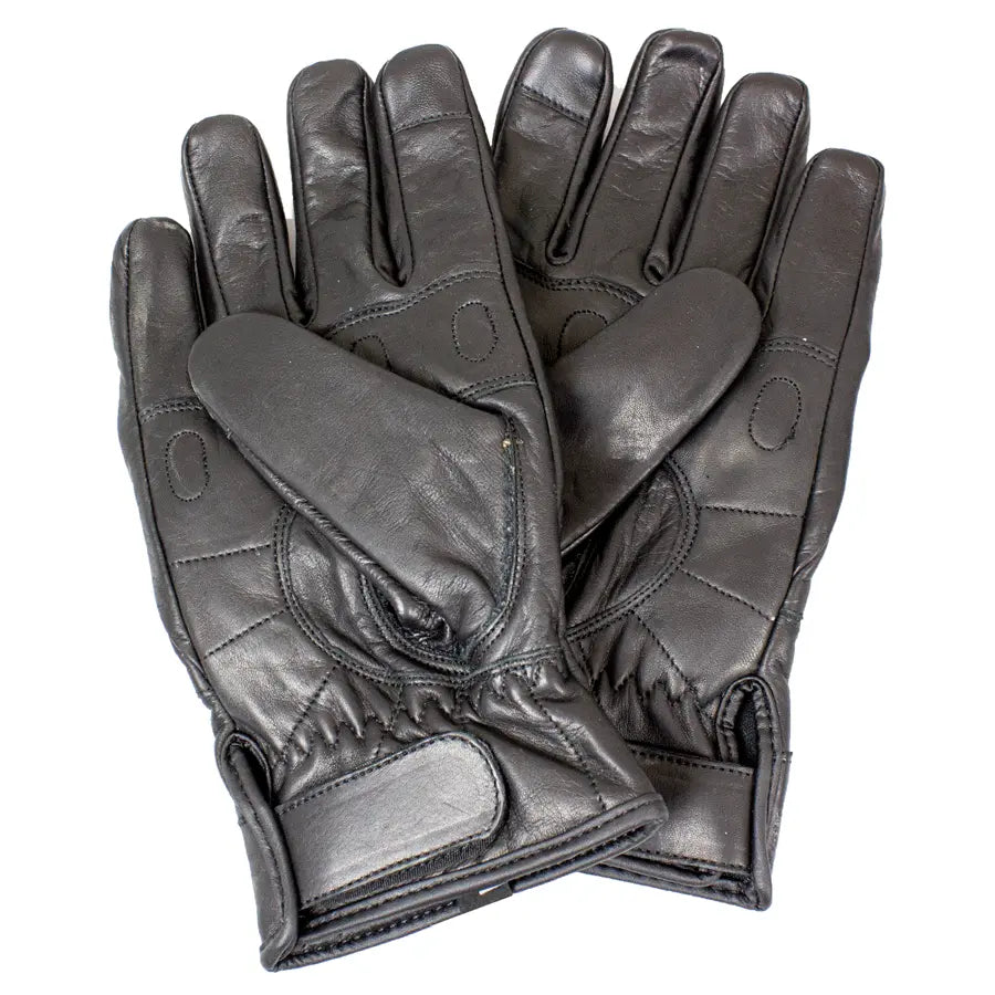 Open Road Men's Kevlar Reinforced Leather Motorcycle Gloves - Durable Protection for Riding, Cruising & Adventure - Perfect for Harley, Ducati & Sport Bikes
