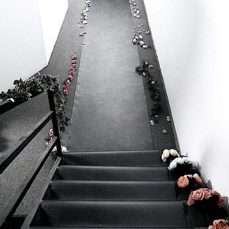 50 ft Long Glitter Wedding Aisle Runner - Elegant Sparkling Walkway for Bridal Ceremony, Reception, Photo Backdrop & Special Events