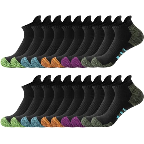 Black Multicolor(10 Pairs)