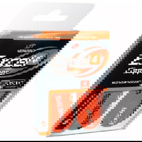 Genesis Excel Copper 4 Performance Bowling Tape - Orange | Pro Grip for Finger Protection & Enhanced Control | Perfect for League Play & Tournament Bowlers