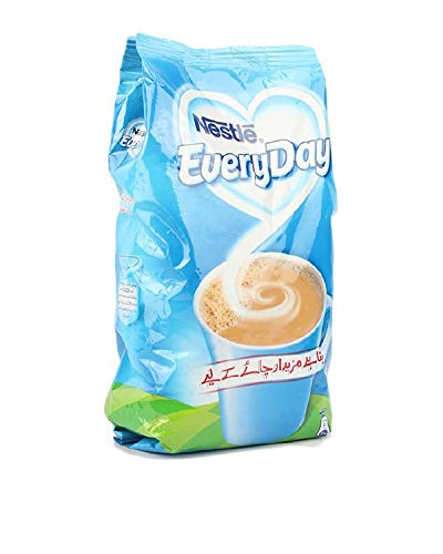 Nestle Everyday Milk Powder 400g - Premium Instant Dry Milk for Coffee, Tea & Baking - Great for Home, Office & Travel Use