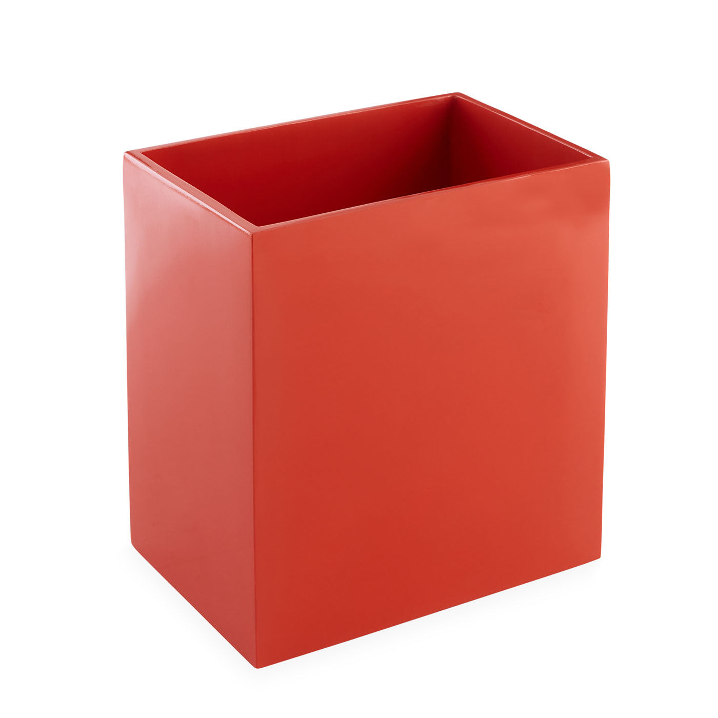 Stylish Lacquer Wastebasket - Elegant Trash Can for Home & Office Decor | Perfect for Living Room, Bedroom, or Bathroom Organization