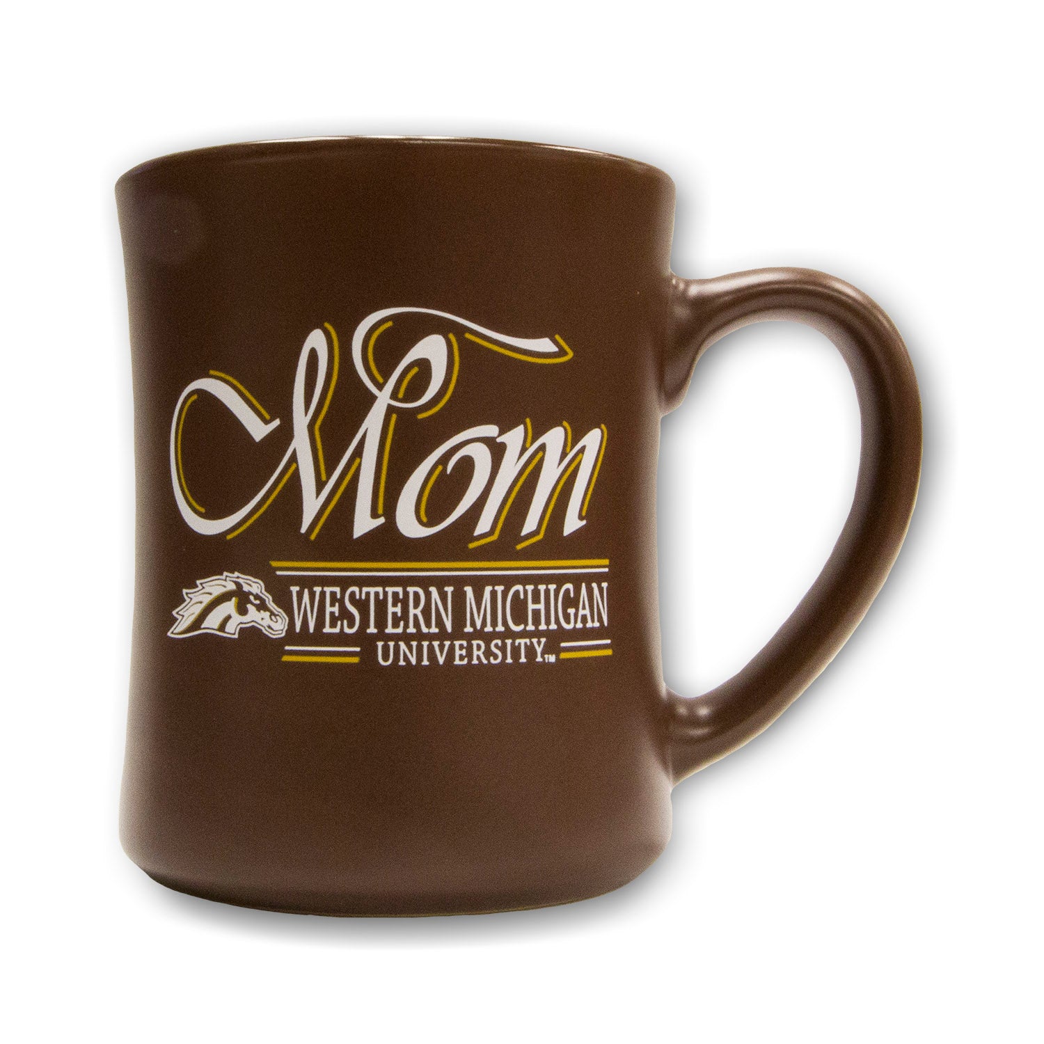 Western Michigan Mom Tumbler - Insulated Coffee Mug for Moms - Perfect Gift for Mother's Day, Birthday & Holidays - Great for Hot/Cold Drinks at Home, Office or Travel