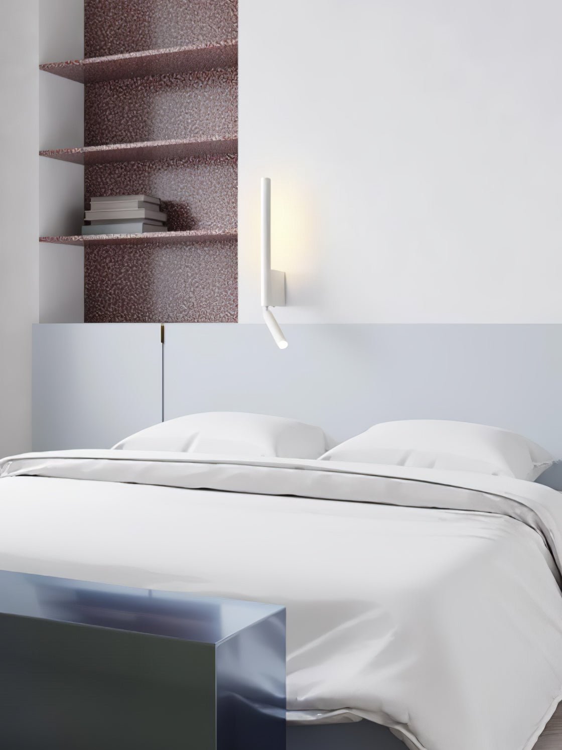 Modern Canut LED Wall Light - Energy Efficient Indoor/Outdoor Wall Sconce - Perfect for Bedroom, Living Room, Patio & Hallway Lighting