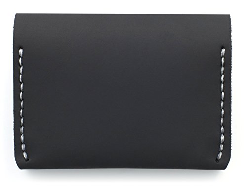 Waskerd Men's Slim Bifold Wallet with 2 Pockets - Genuine Dupont Leather RFID Blocking Minimalist Wallet for Business & Travel