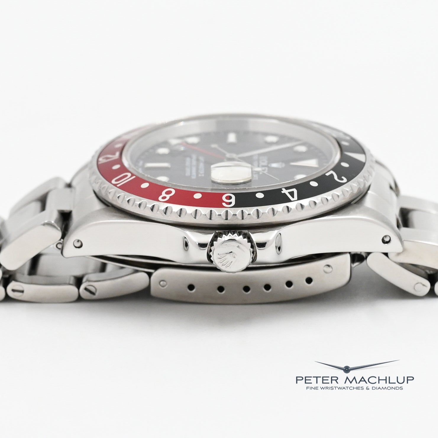 Vintage Rolex GMT-Master II 16710 Pepsi Bezel Stainless Steel Watch 1988 - Perfect for Travel, Business & Luxury Collectors