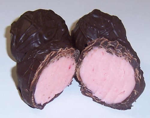 Dark Chocolate Strawberry Truffles - 8oz Christmas Gift Box for Holiday Parties