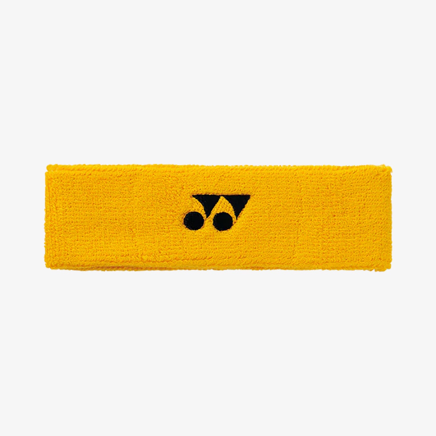 Yonex AC258Y Logo Headband - Yellow | Sweat Absorbent & Comfortable | Perfect for Tennis, Badminton & Sports Activities