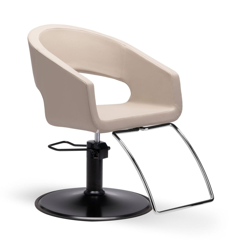 Lanvain Relax Styling Chair 968 - Adjustable Salon Hairdressing Chair with Footrest | Perfect for Home Salon, Barber Shop & Beauty Parlor