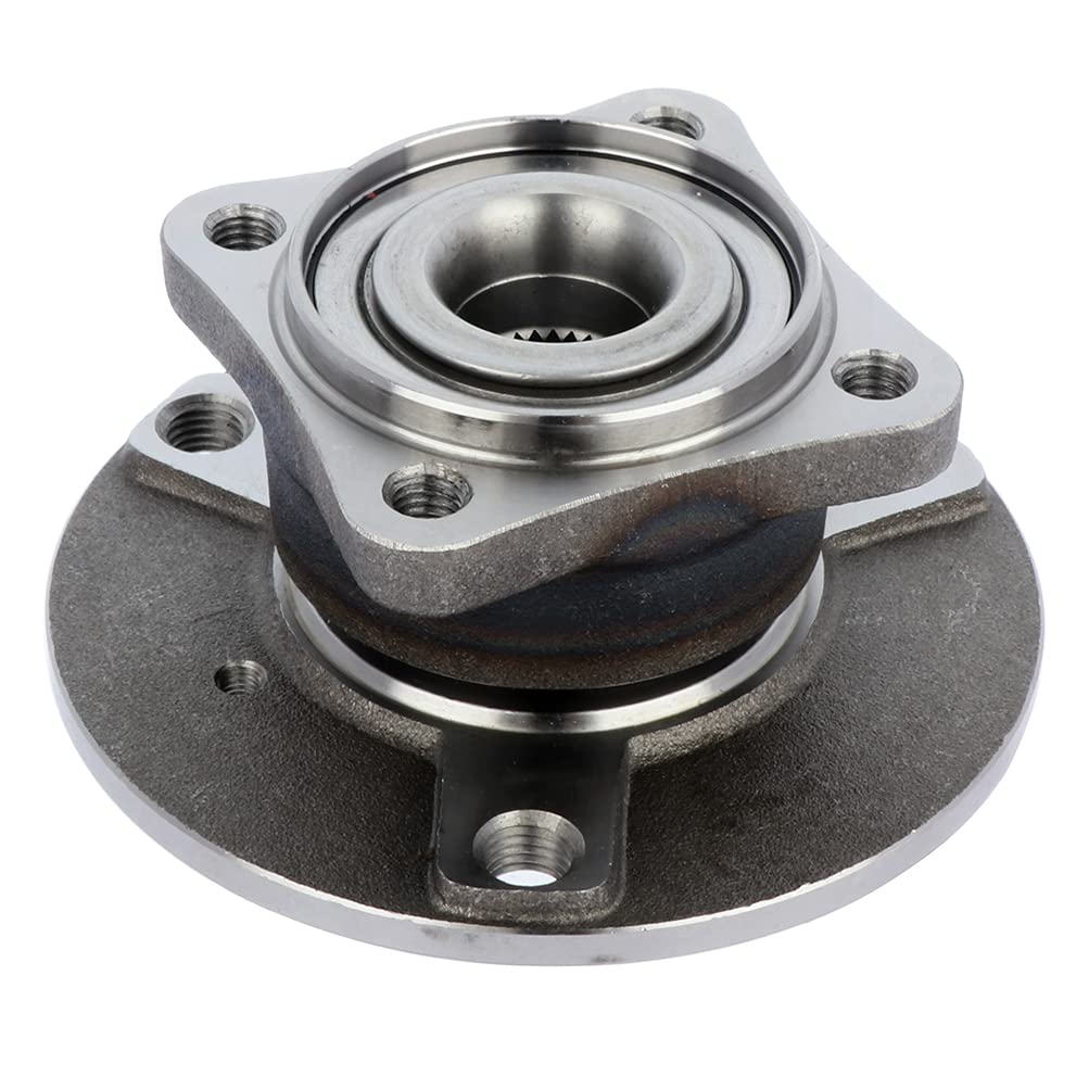 Roadfar Wheel Bearing Hub Assembly Replacement for 2008-2016 Smart Fortwo Rear - 512473 Hub Bearing Kit - Perfect for DIY Car Repairs & Maintenance