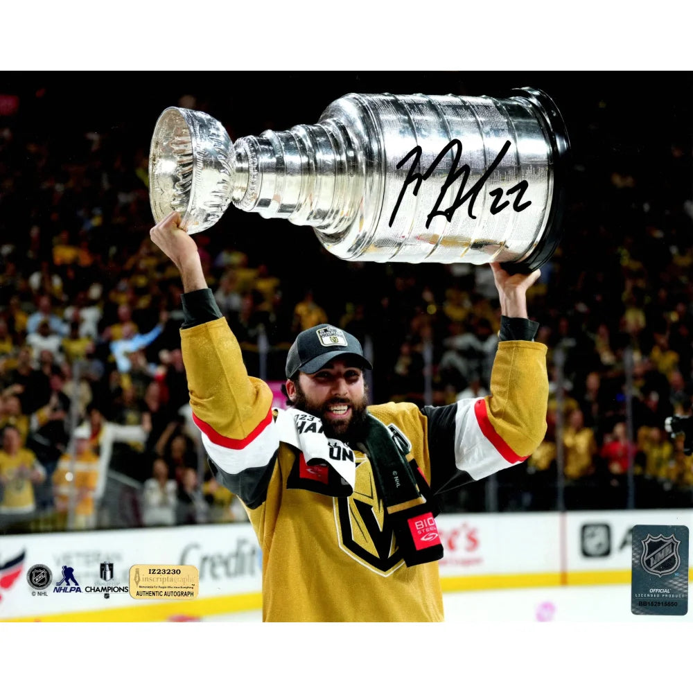 Michael Amadio Autographed 8x10 Photo - Vegas Golden Knights Stanley Cup Signed Memorabilia - IGM Certified - Perfect for Hockey Fans, Collectors & Sports Memorabilia Displays