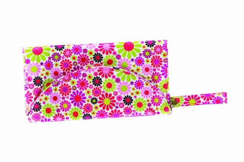 Iota Quick Change Diaper Changing Pad - Waterproof Baby Changing Mat for Girls, Portable Nursery Essential for Home & Travel Use