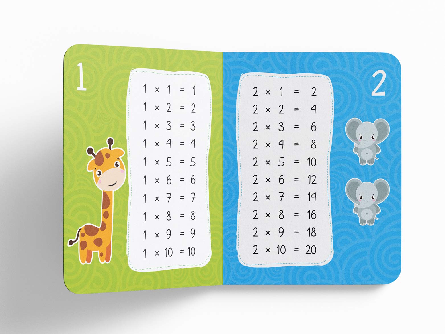 My First Padded Board Book of Multiplication Tables 1-20 - Fun Math Learning for Kids | Perfect for Homeschooling, Classroom & Early Education