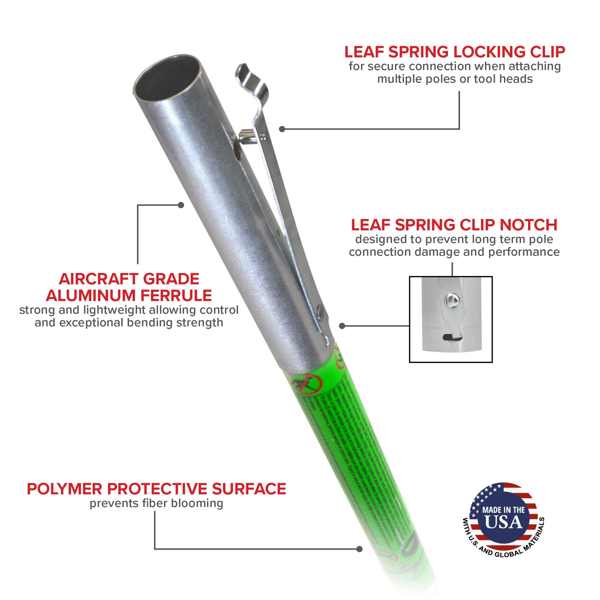 Jameson LS Kit: Professional Pruner & Pole Saw with Adjustable Poles for Tree Trimming, Gardening, and Landscaping