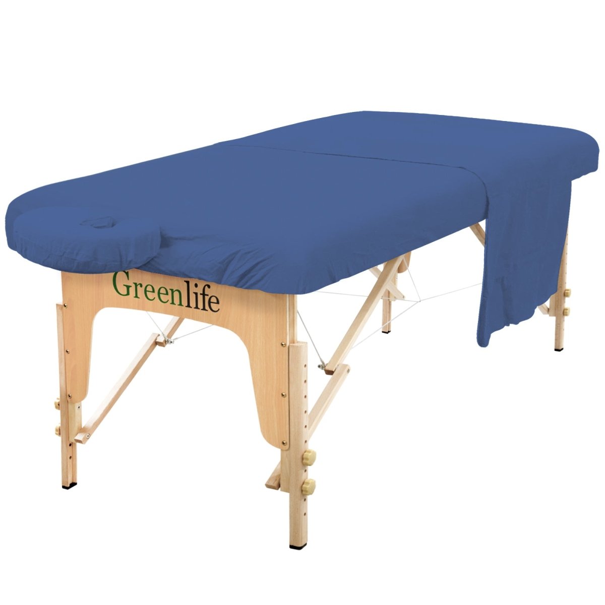 3-Piece Flannel Massage Table Sheet Set - Soft & Durable for Spa, Salon, and Home Massage Therapy Use