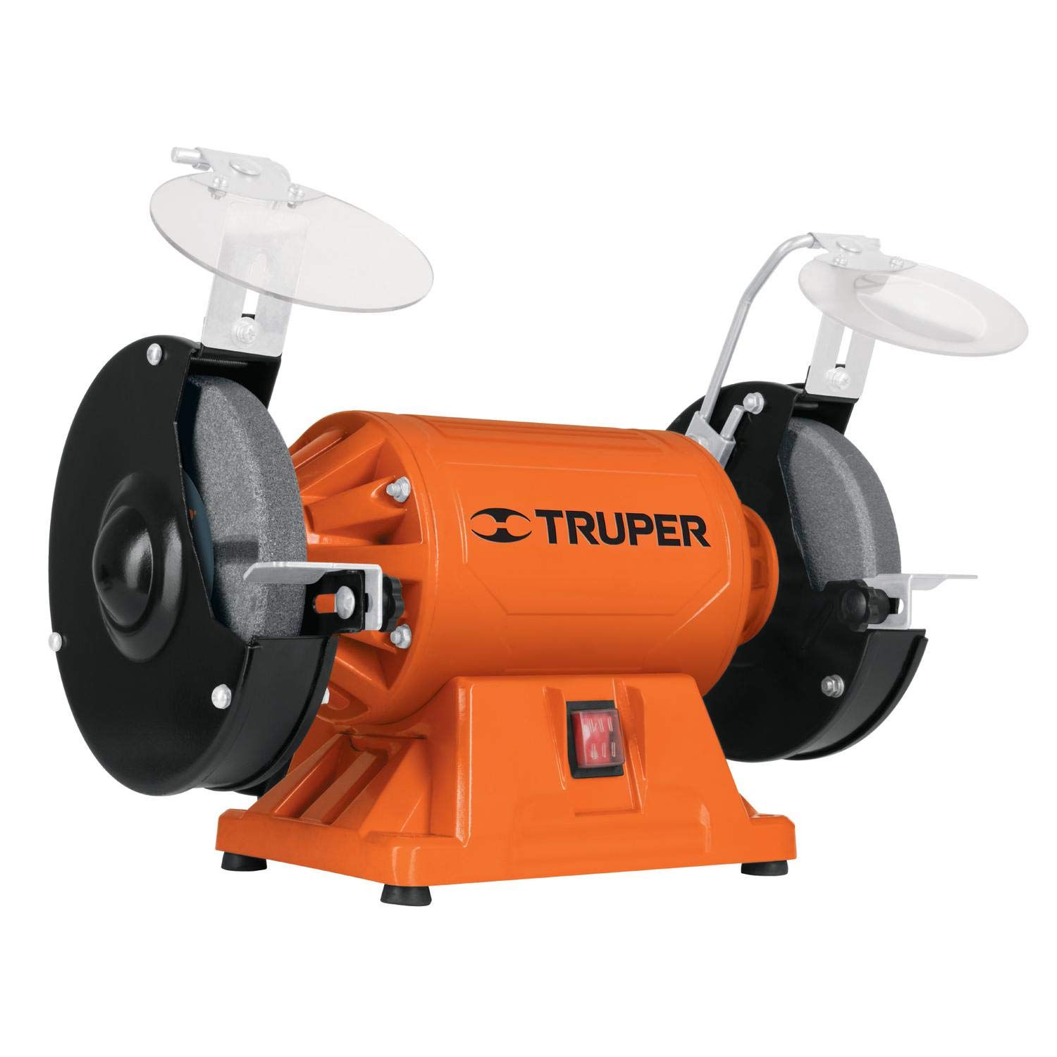8-Inch 3/4 HP Heavy Duty Bench Grinder - Professional Metal & Woodworking Tool for Sharpening, Polishing & Grinding in Home Workshops & Garages