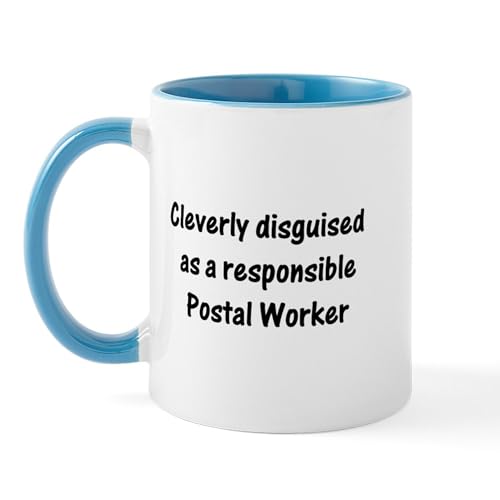 White/Blue Inside - Postal Worker Mug