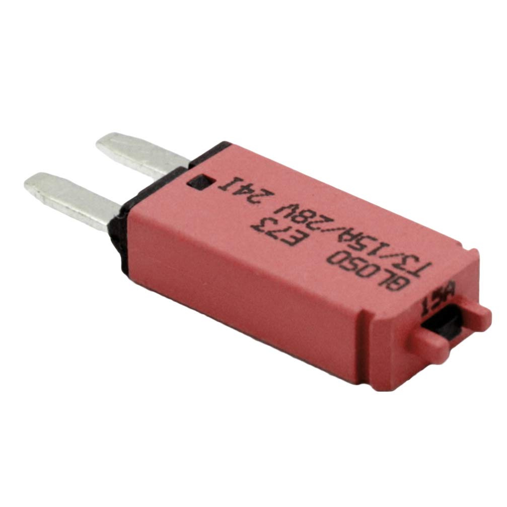 Wakauto 12V 24V Car Fuse Circuit Breaker - Manual Reset Blade Fuse for Auto & Toolbox Use