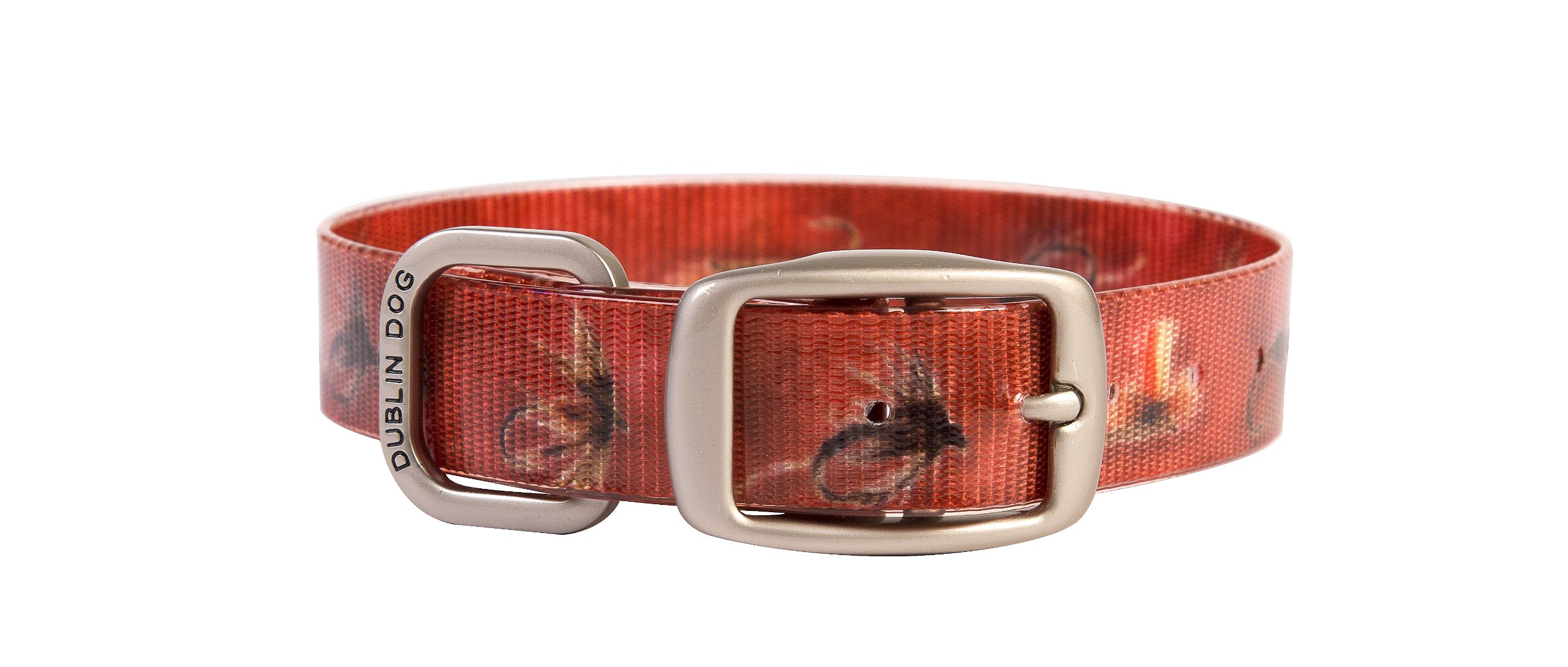 Dublin Dog Waterproof Training Collar Lures - Medium Size, Bright Red for Hunting & Outdoor Adventures