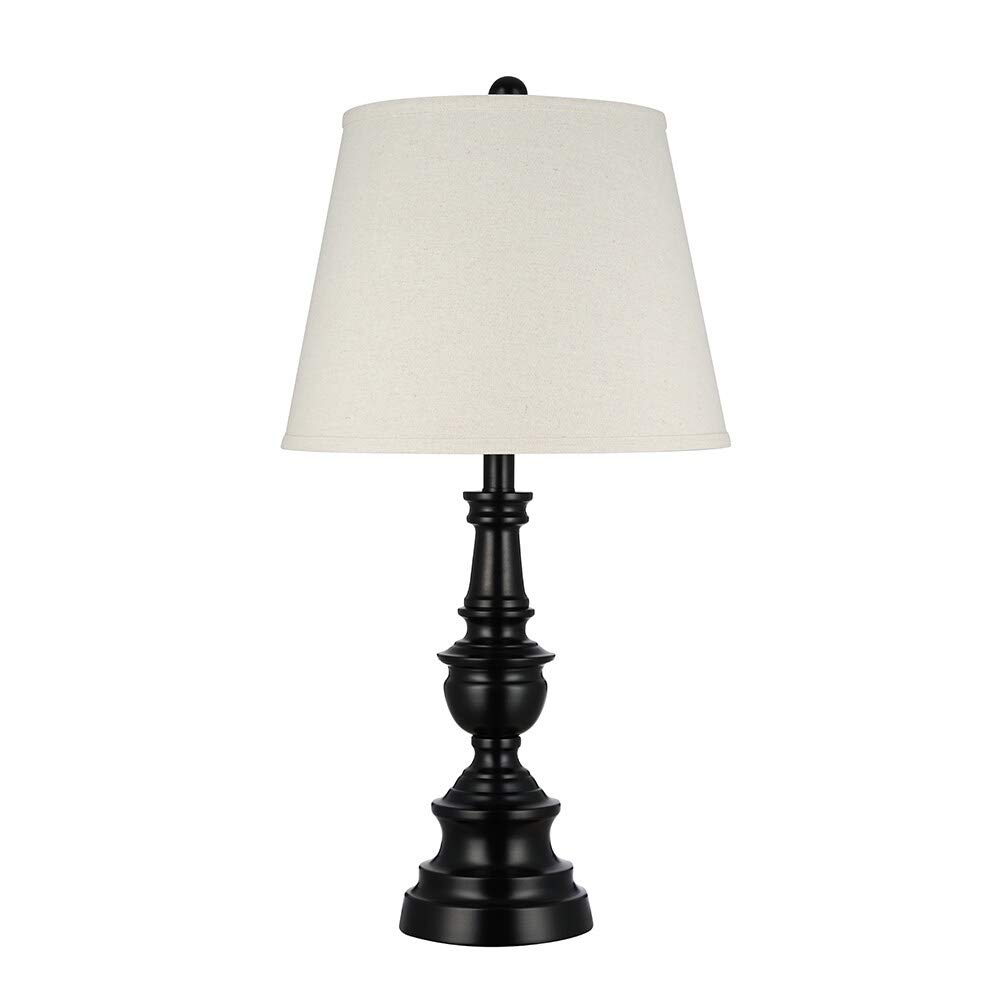 Modern Black Table Lamp with LED Bulb Included - 27