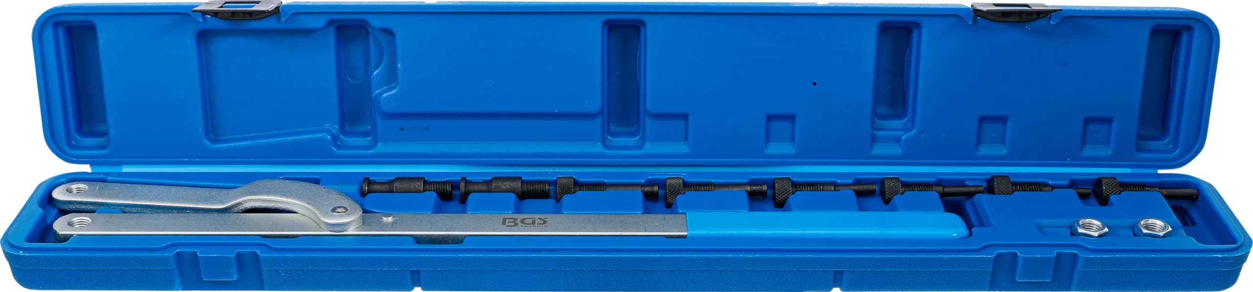 BGS 1714 Adjustable Pin Counterholding Wrench Set - Professional Automotive Tool Kit for Engine Maintenance & Repair Work