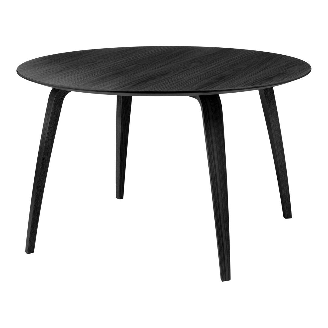 Gubi Modern Round Dining Table - Scandinavian Design for Small Spaces | Perfect for Apartments, Breakfast Nooks & Cozy Kitchens