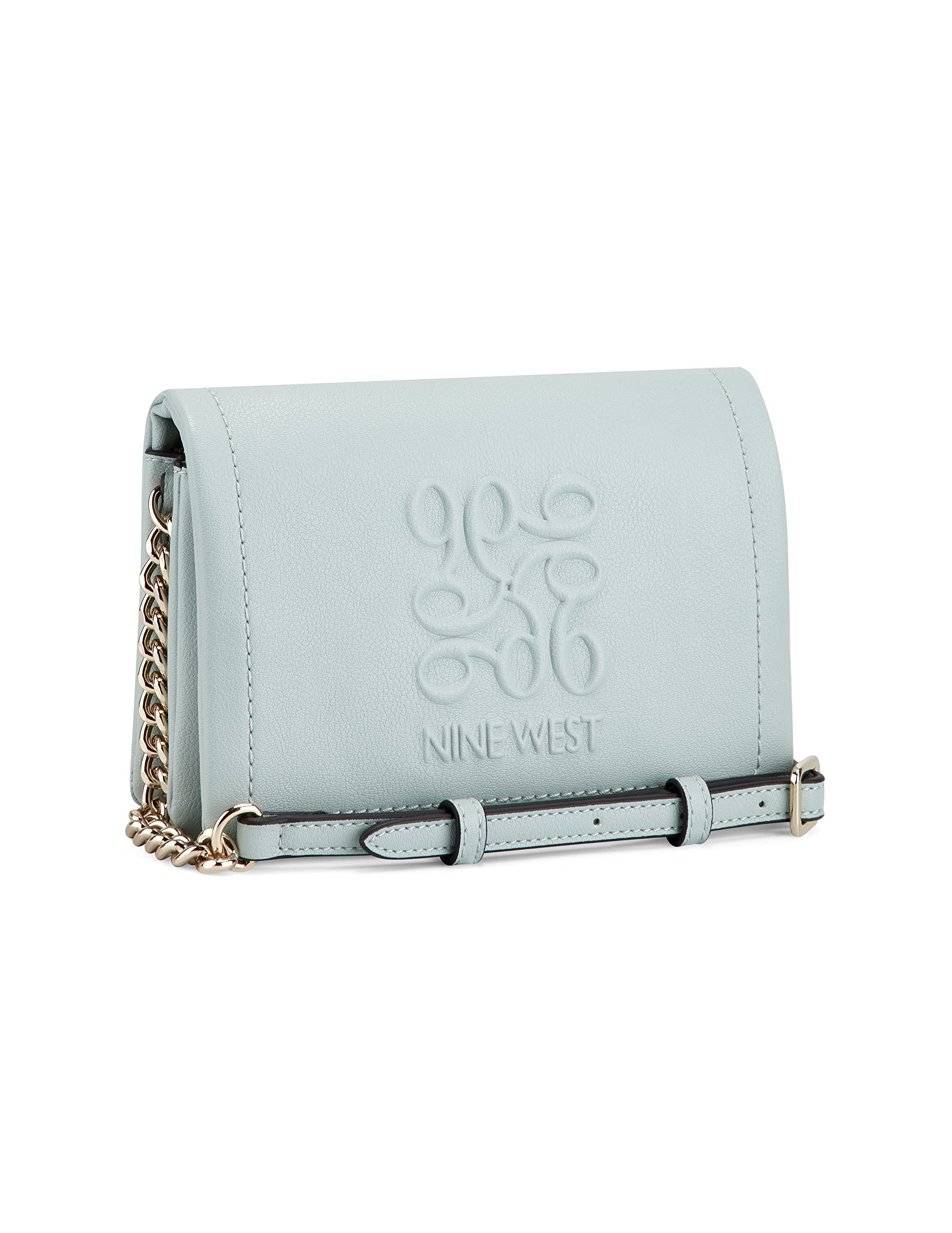 Nine West EMMALINE MINI CROSSBODY FLAP Bag - Stylish Leather Shoulder Purse for Women | Perfect for Work, Travel & Everyday Use