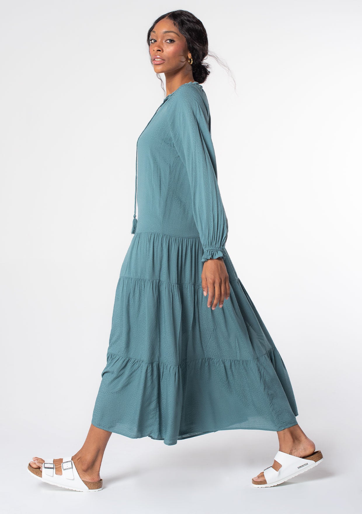 Elegant Flowy Maxi Dress for Women - Perfect for Summer, Beach, Parties & Special Occasions | Breathable & Comfortable Long Dress