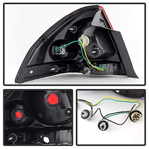 **2014-2016 Chevy Impala Limited & 2006-2013 Chevy Impala Tail Lights - OE Style Replacement - Perfect for Night Driving & Car Customization**