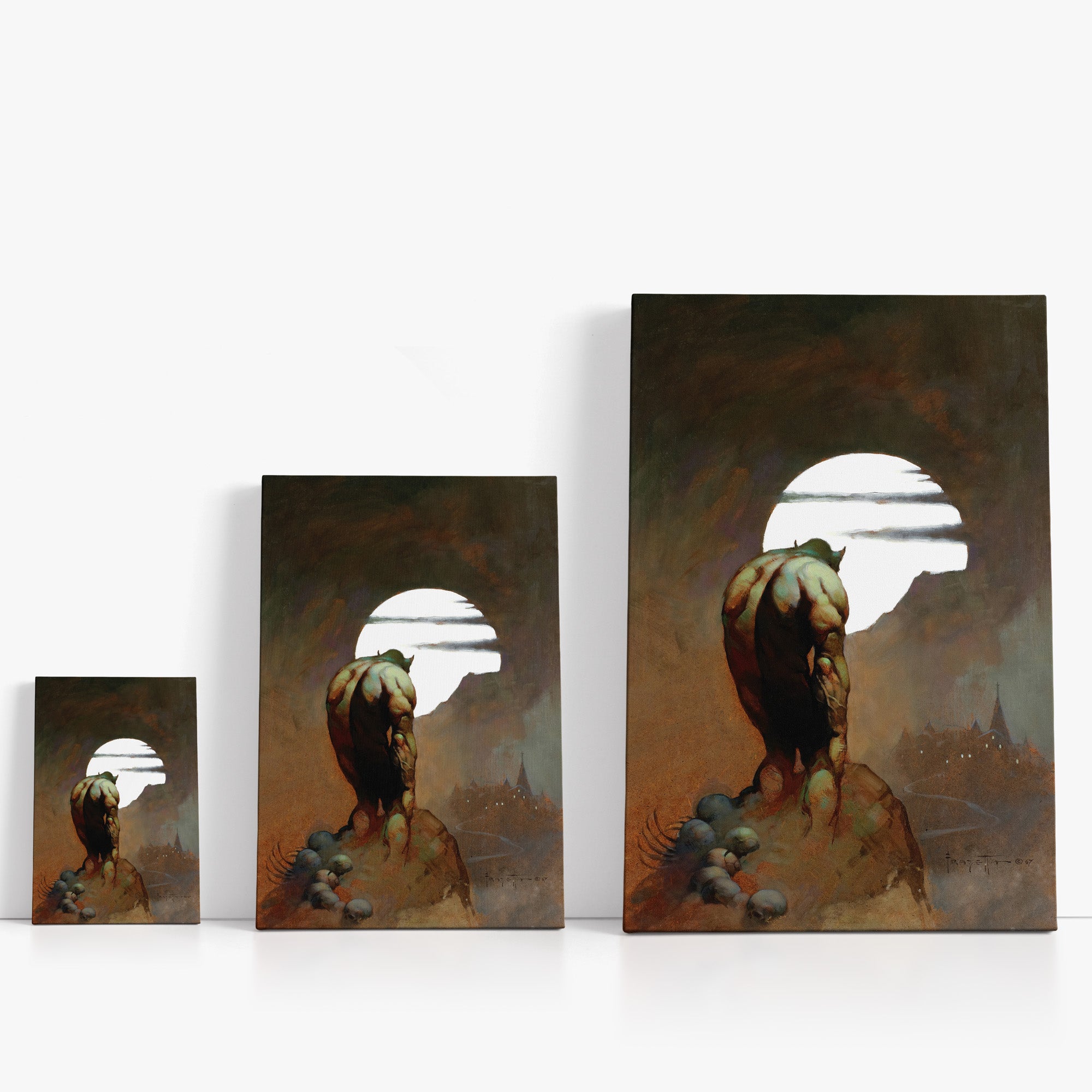 Night Stalker Canvas Wall Art - Premium Stretched Canvas Prints for Home & Office Decor - Perfect for Living Room, Bedroom, or Gift Giving