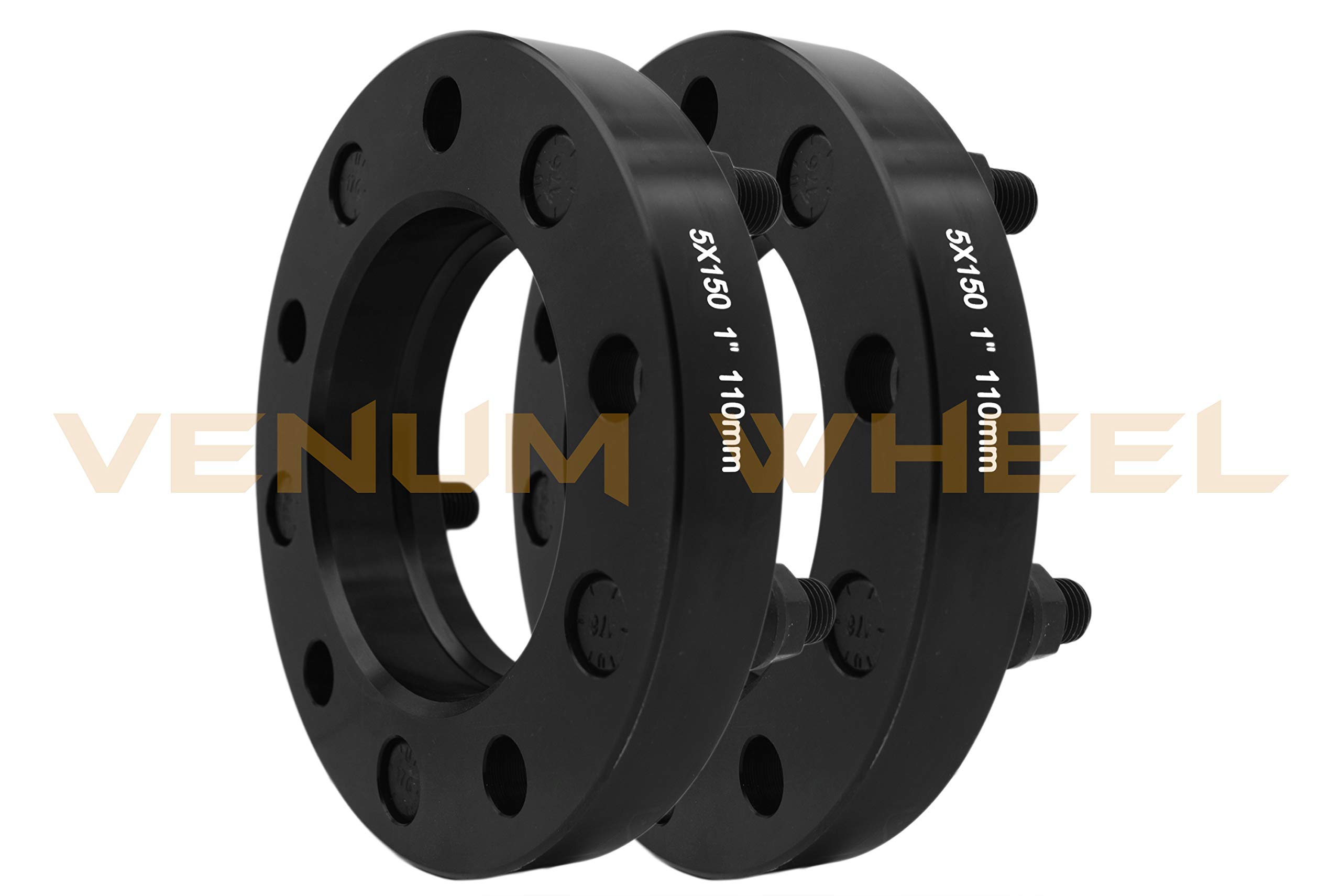 4 Pc 5x150mm Hub Centric Wheel Spacers Adapters for 07-19 Toyota Tundra Sequoia Land Cruiser Lexus - 1