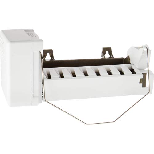 ClimaTek Upgraded Replacement Ice Maker for Whirlpool Refrigerator - Compatible with W10377149 - Perfect for Kitchen, Home, and Office Use