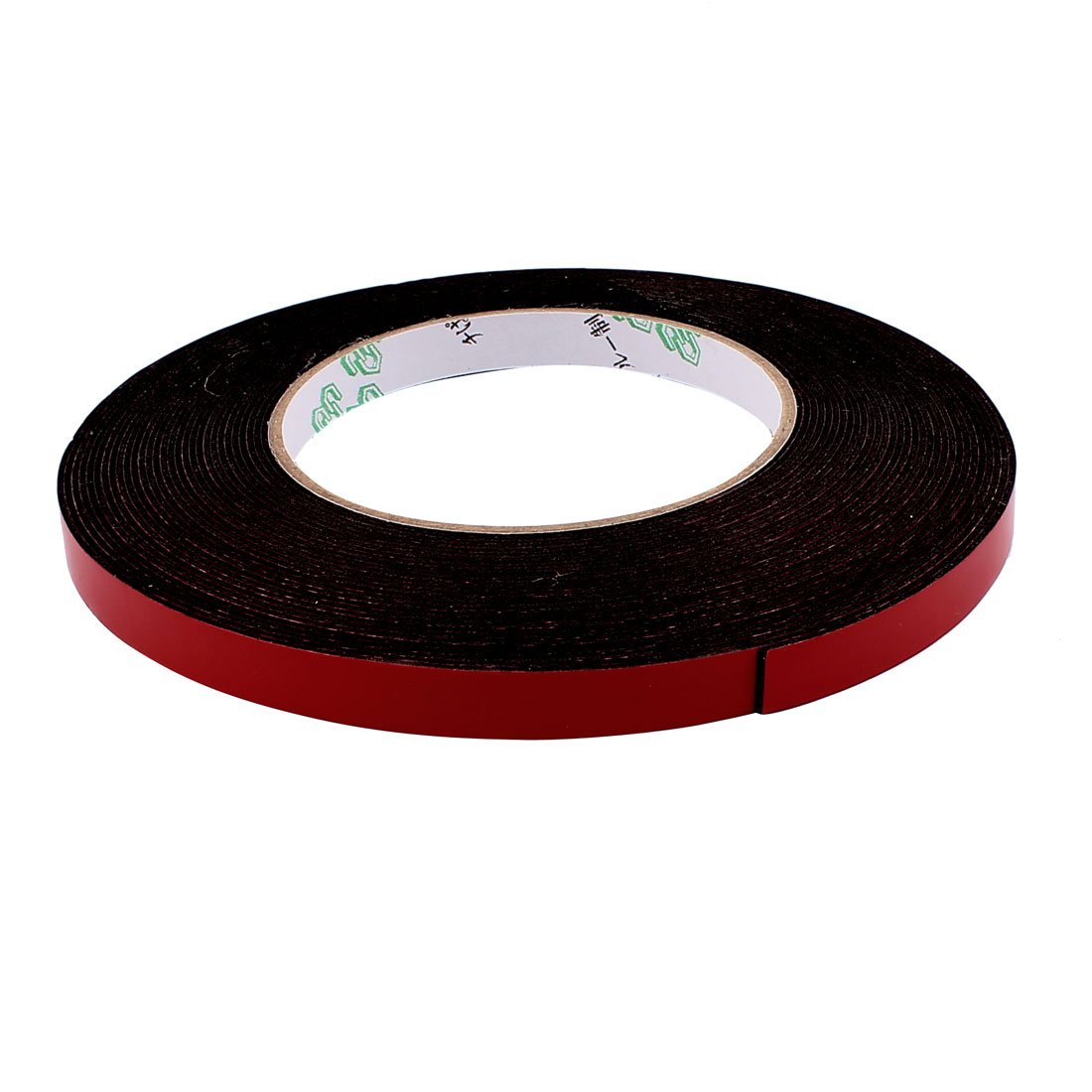 uxcell 10mm x 1mm Double Sided Sponge Tape - Heavy Duty Adhesive Foam Strips for Mounting, Sealing and Crafting - 10 Meters (33Ft) Length - Perfect for DIY Projects, Home Decor and Office Use
