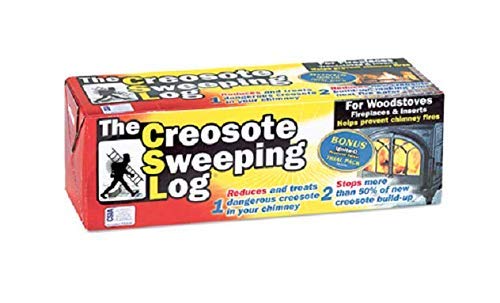 6-Pack Chimney Cleaner for Fireplace Maintenance - Efficient Soot & Creosote Removal for Wood Stoves & Fireplaces