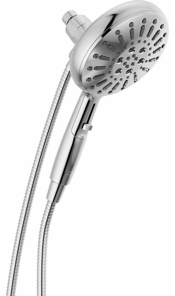 7-Setting SureDock Magnetic Hand Shower with Lumicoat Chrome Finish (Model 54910 PR PK Delta) - Perfect for Bathroom, Spa, and RV Use